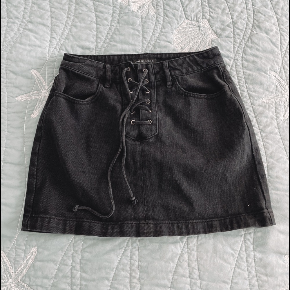 Kendal & Kylie Denim Skirt